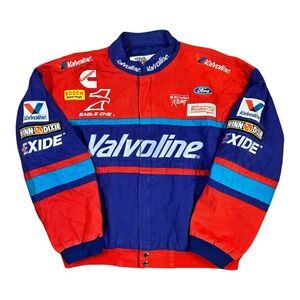 Vintage Valvoline NASCAR Racing Jacket - XXL	(27" x 27")